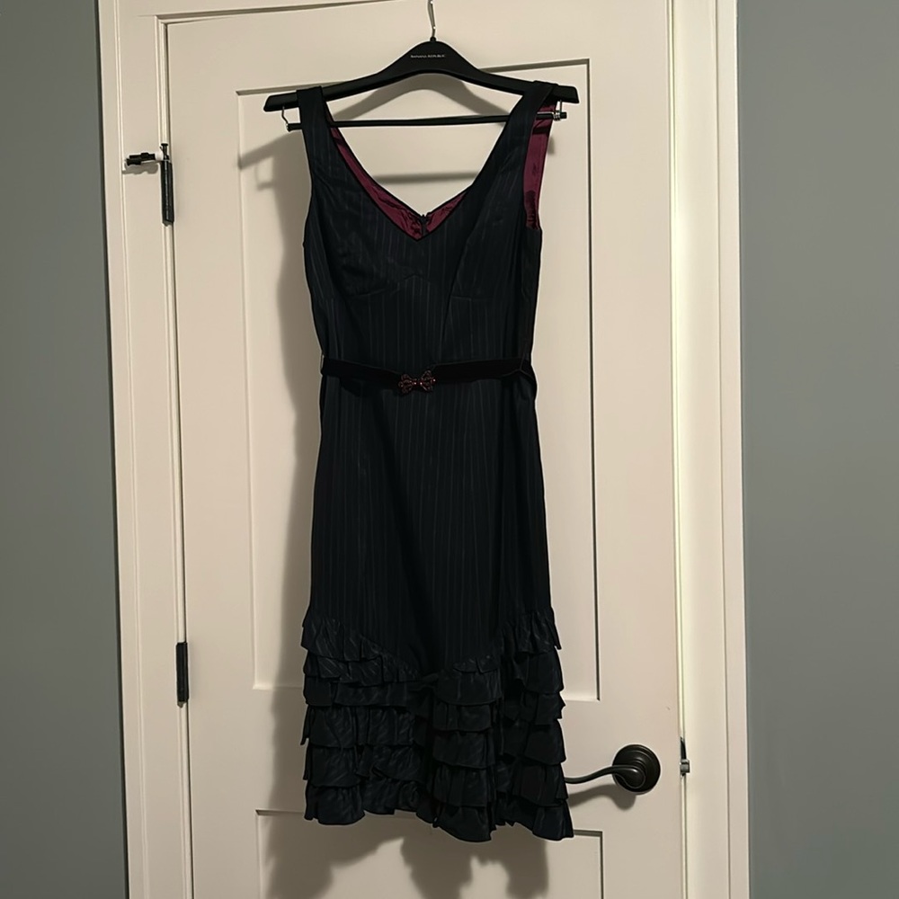 Beautiful and stylish navy dress